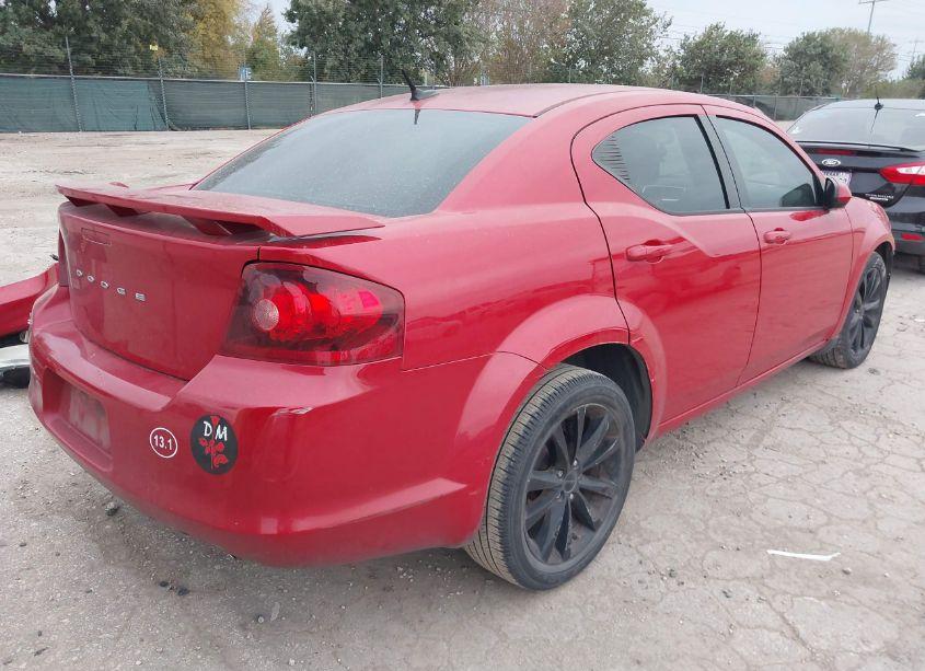 Photo 4 of 2014 Dodge Avenger SXT (VIN 1C3CDZCG6EN160039)