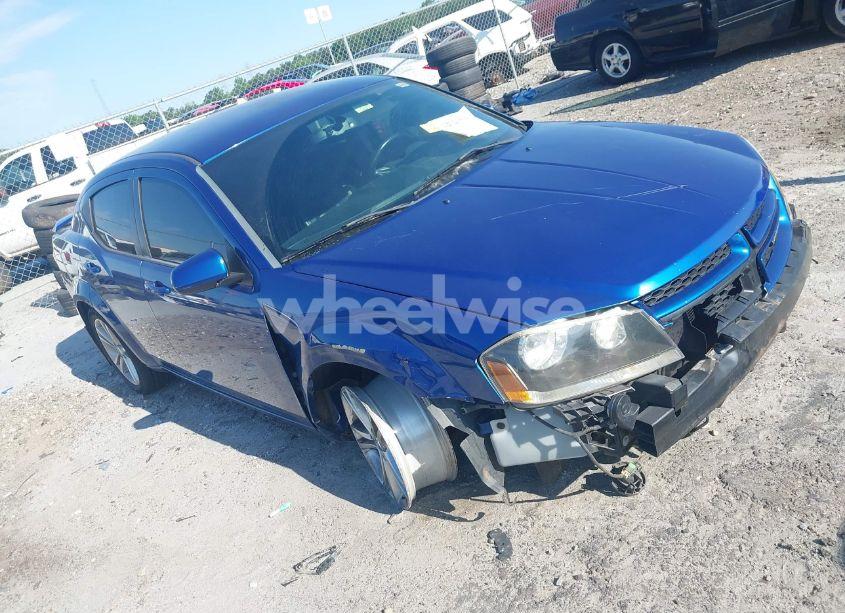 2014 Dodge Avenger SXT (VIN 1C3CDZCG7EN201911) main photo