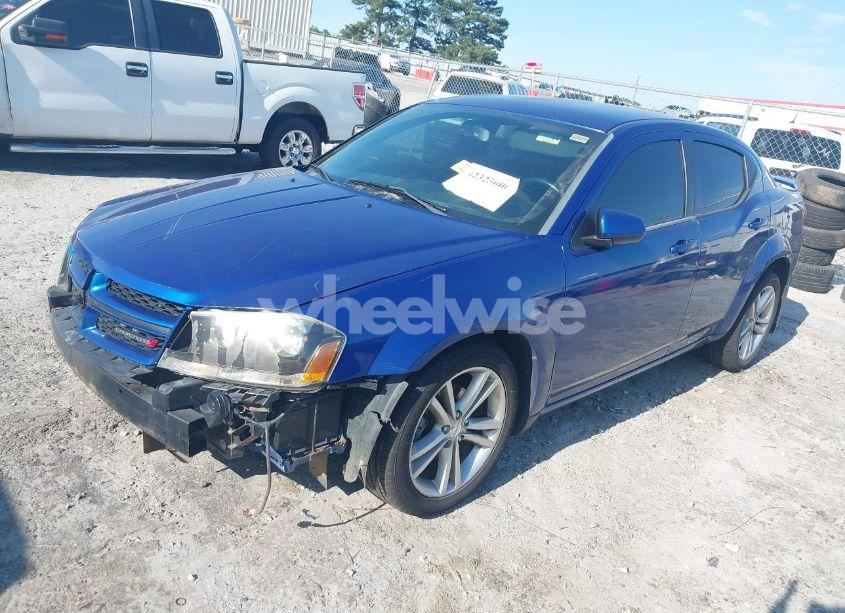 Photo 2 of 2014 Dodge Avenger SXT (VIN 1C3CDZCG7EN201911)