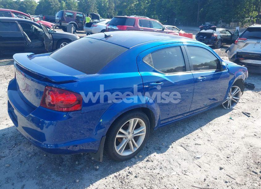 Photo 4 of 2014 Dodge Avenger SXT (VIN 1C3CDZCG7EN201911)