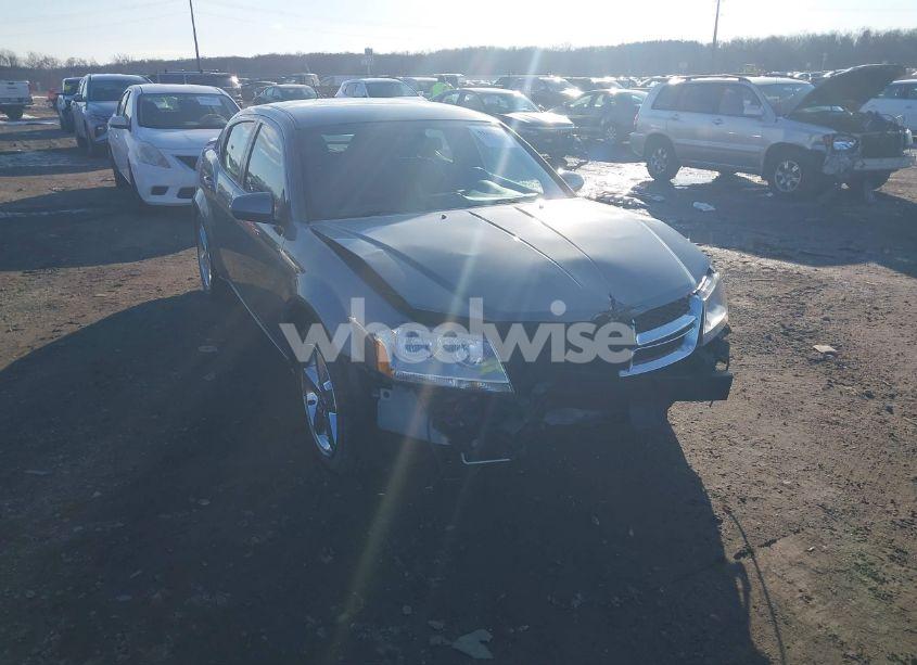 2013 Dodge Avenger SXT (VIN 1C3CDZCG8DN502931) main photo