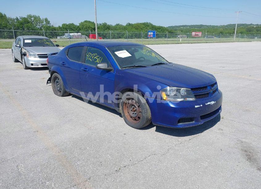 2013 Dodge Avenger SXT (VIN 1C3CDZCG9DN504901) main photo