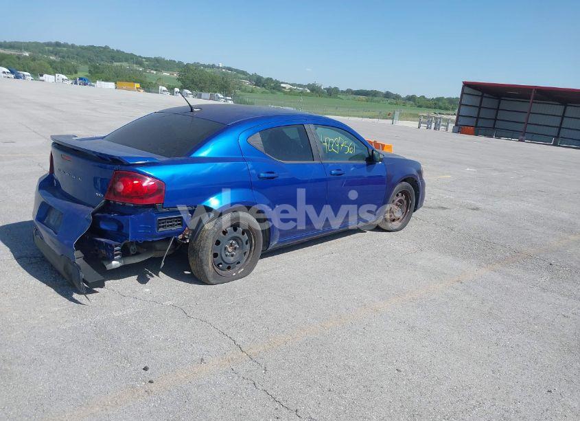 Photo 4 of 2013 Dodge Avenger SXT (VIN 1C3CDZCG9DN504901)