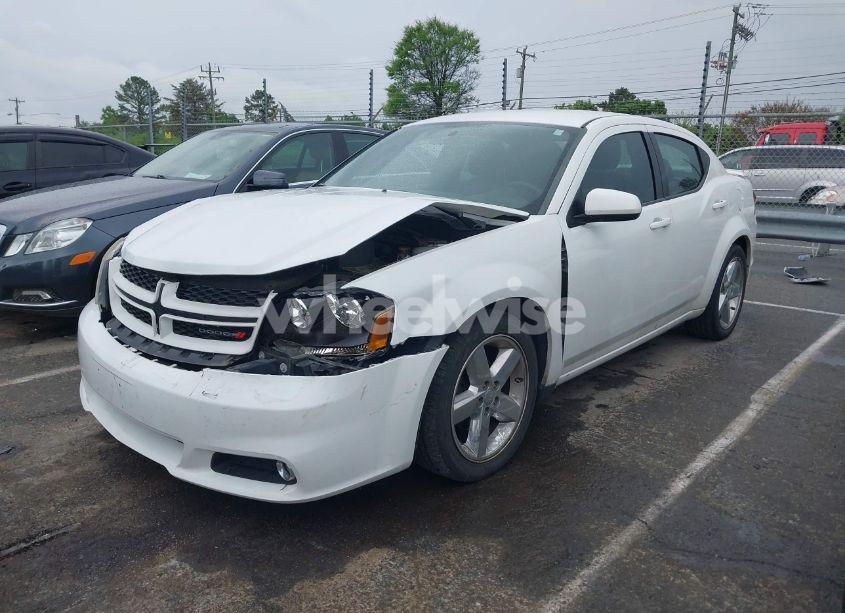 Photo 2 of 2013 Dodge Avenger SXT (VIN 1C3CDZCG9DN772959)