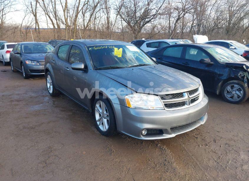 2012 Dodge Avenger SXT PLUS (VIN 1C3CDZEG3CN287180) main photo