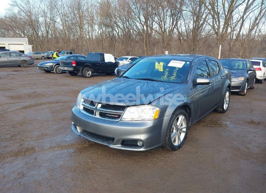 Photo 2 of 2012 Dodge Avenger SXT PLUS (VIN 1C3CDZEG3CN287180)