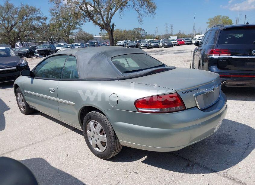 Photo 3 of 2005 Chrysler Sebring (VIN 1C3EL45R85N618709)