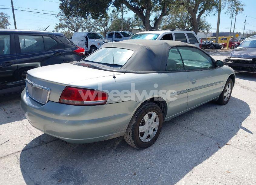 Photo 4 of 2005 Chrysler Sebring (VIN 1C3EL45R85N618709)