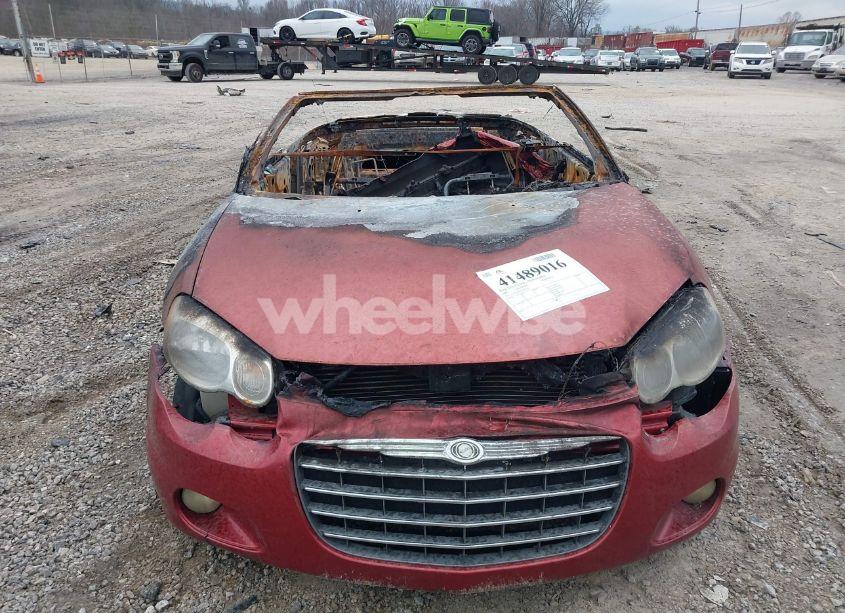 Photo 11 of 2005 Chrysler Sebring TOURING (VIN 1C3EL55R15N608948)