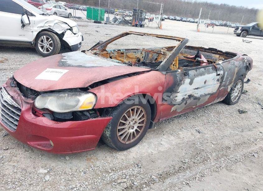 Photo 2 of 2005 Chrysler Sebring TOURING (VIN 1C3EL55R15N608948)
