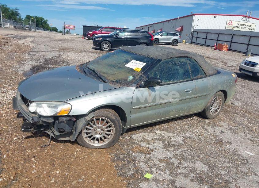 Photo 2 of 2005 Chrysler Sebring TOURING (VIN 1C3EL55R25N567343)