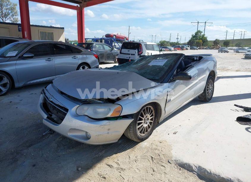 Photo 2 of 2004 Chrysler Sebring LXI (VIN 1C3EL55R44N117949)
