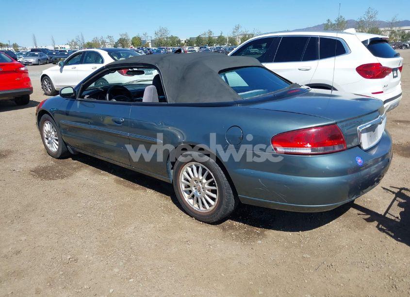 Photo 3 of 2005 Chrysler Sebring TOURING (VIN 1C3EL55R45N705433)