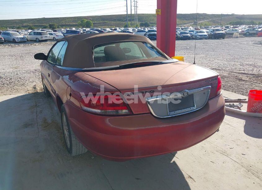 Photo 3 of 2004 Chrysler Sebring LXI (VIN 1C3EL55R54N311521)