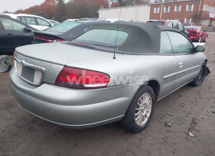 Photo 4 of 2004 Chrysler Sebring LXI (VIN 1C3EL55R54N340100)