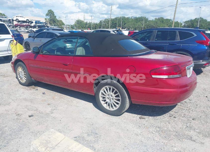 Photo 3 of 2005 Chrysler Sebring TOURING (VIN 1C3EL55R55N704615)