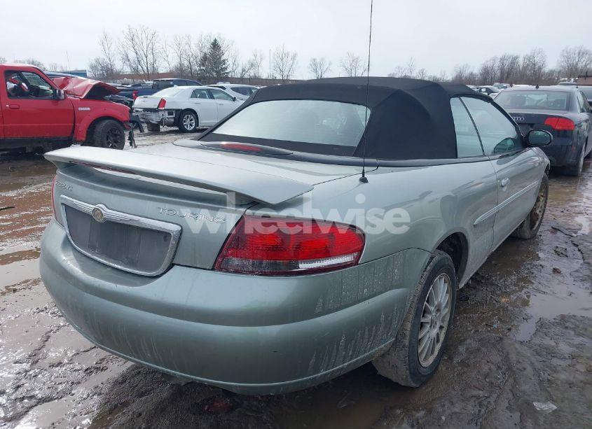Photo 4 of 2005 Chrysler Sebring TOURING (VIN 1C3EL55R75N503377)