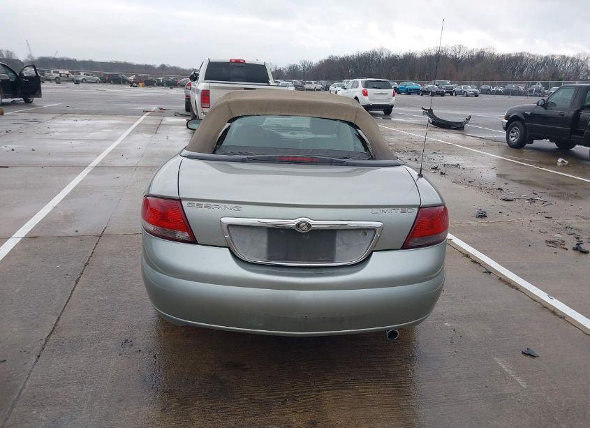 Photo 13 of 2004 Chrysler Sebring LIMITED (VIN 1C3EL65R04N356789)