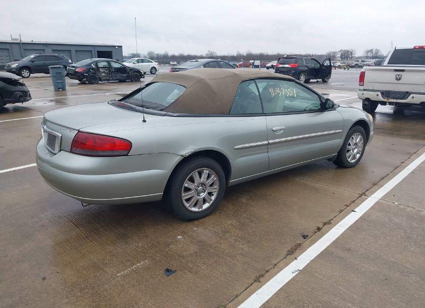 Photo 4 of 2004 Chrysler Sebring LIMITED (VIN 1C3EL65R04N356789)