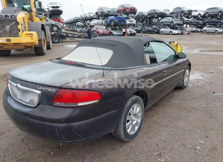 Photo 4 of 2004 Chrysler Sebring LIMITED (VIN 1C3EL65R14N119504)