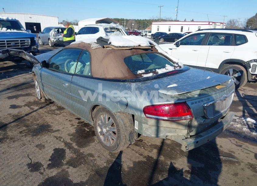 Photo 3 of 2004 Chrysler Sebring LIMITED (VIN 1C3EL65R34N340411)