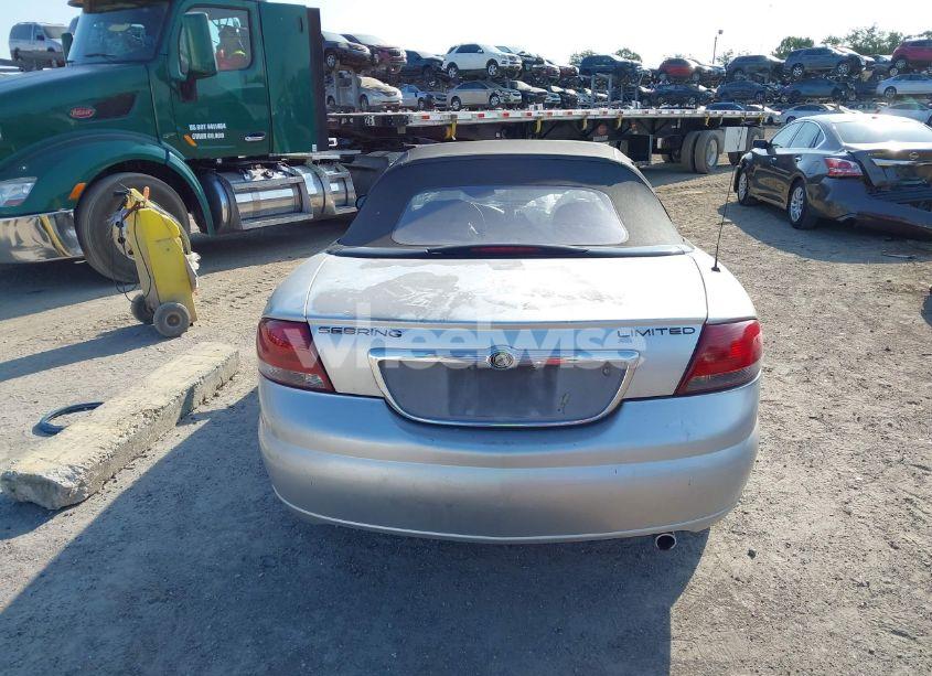 Photo 16 of 2004 Chrysler Sebring LIMITED (VIN 1C3EL65R64N368512)