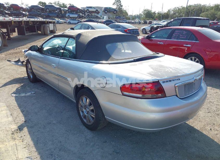 Photo 3 of 2004 Chrysler Sebring LIMITED (VIN 1C3EL65R64N368512)