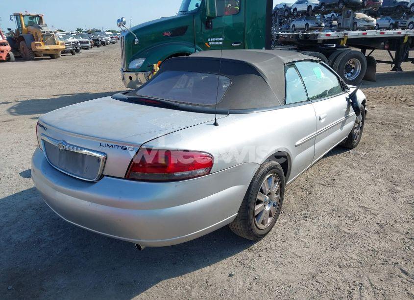 Photo 4 of 2004 Chrysler Sebring LIMITED (VIN 1C3EL65R64N368512)