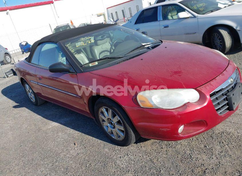 2005 Chrysler Sebring LIMITED (VIN 1C3EL65R75N686141) main photo