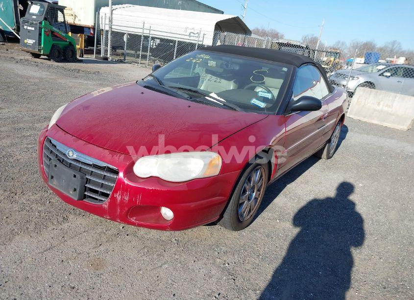 Photo 2 of 2005 Chrysler Sebring LIMITED (VIN 1C3EL65R75N686141)