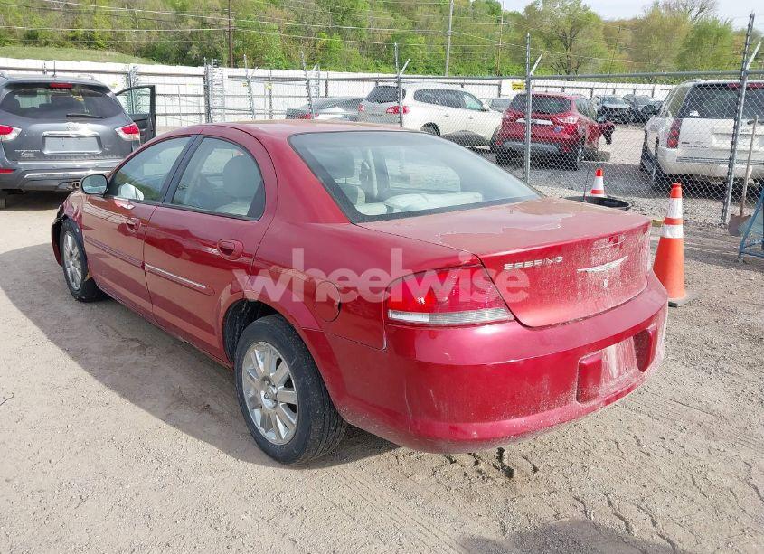 Photo 3 of 2005 Chrysler Sebring LIMITED (VIN 1C3EL66R95N610886)