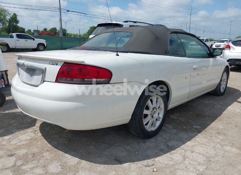 Photo 4 of 2005 Chrysler Sebring GTC (VIN 1C3EL75R15N625177)