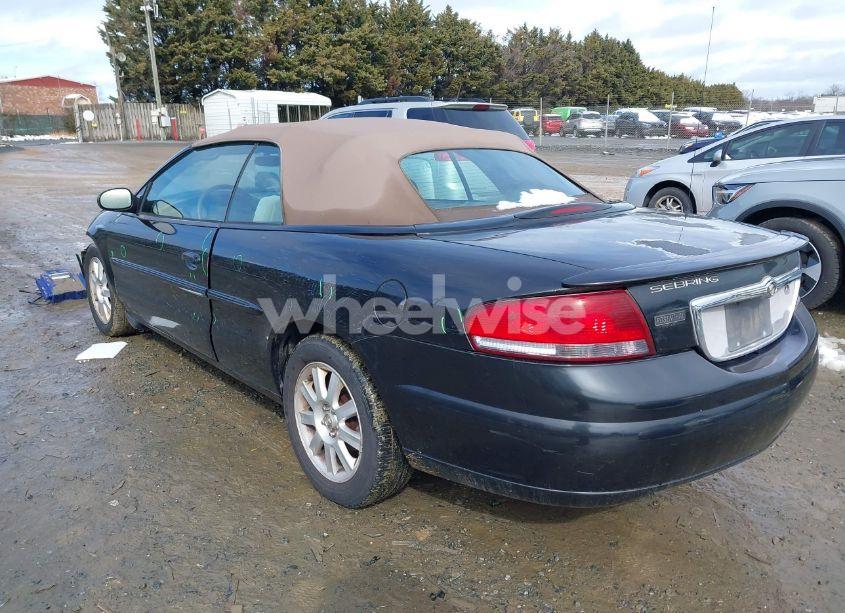 Photo 3 of 2004 Chrysler Sebring GTC (VIN 1C3EL75R24N414102)