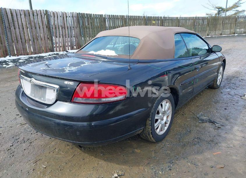 Photo 4 of 2004 Chrysler Sebring GTC (VIN 1C3EL75R24N414102)