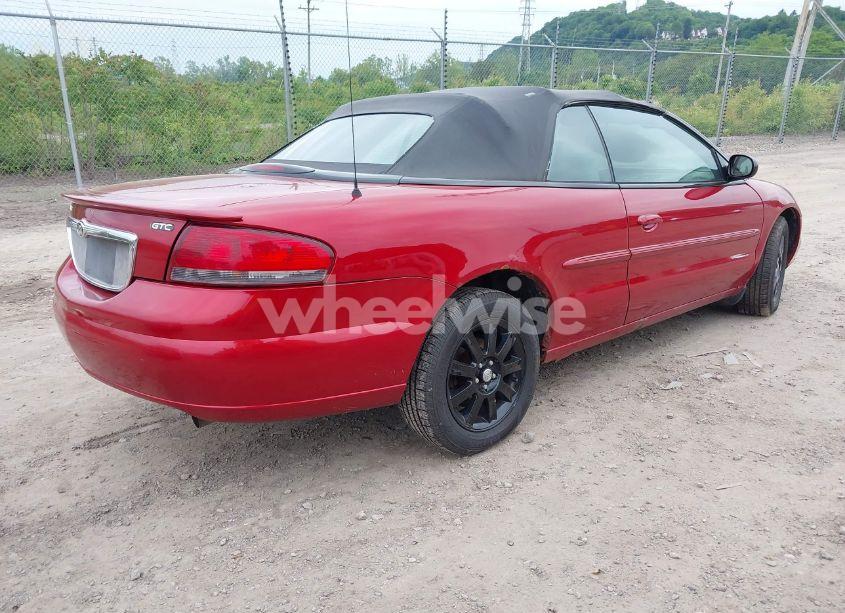 Photo 4 of 2004 Chrysler Sebring GTC (VIN 1C3EL75R44N172753)