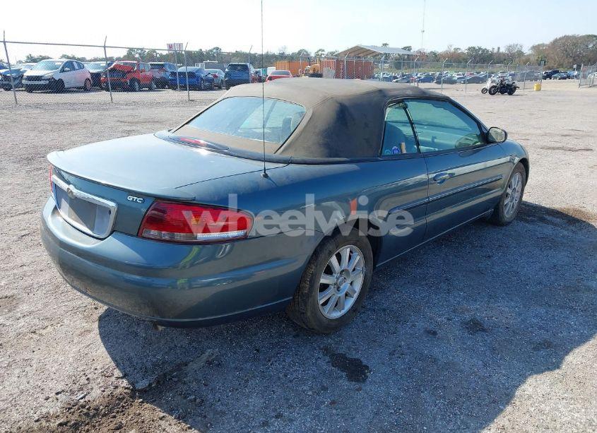 Photo 4 of 2005 Chrysler Sebring GTC (VIN 1C3EL75R55N655816)