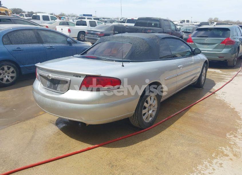 Photo 4 of 2005 Chrysler Sebring GTC (VIN 1C3EL75R65N503768)