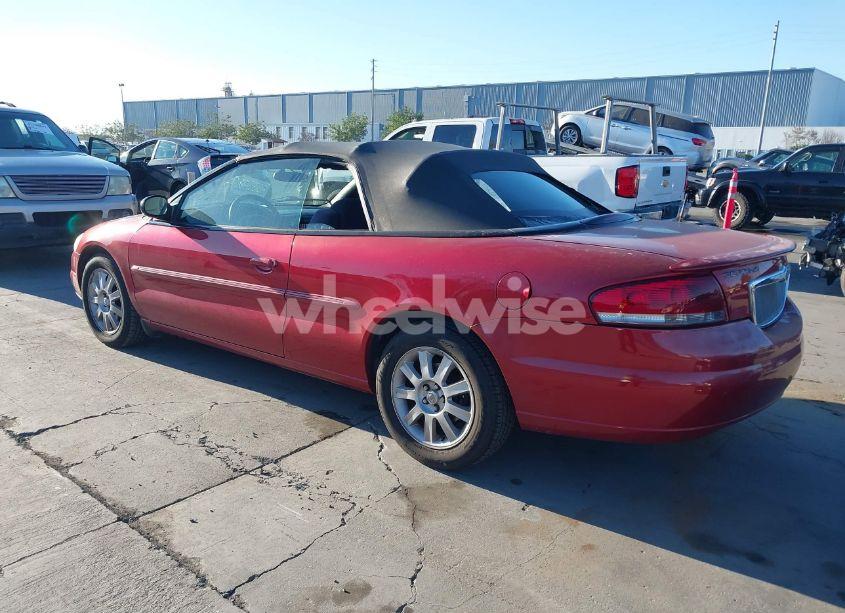 Photo 3 of 2005 Chrysler Sebring GTC (VIN 1C3EL75R95N676863)