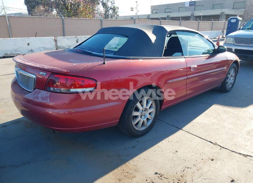 Photo 4 of 2005 Chrysler Sebring GTC (VIN 1C3EL75R95N676863)