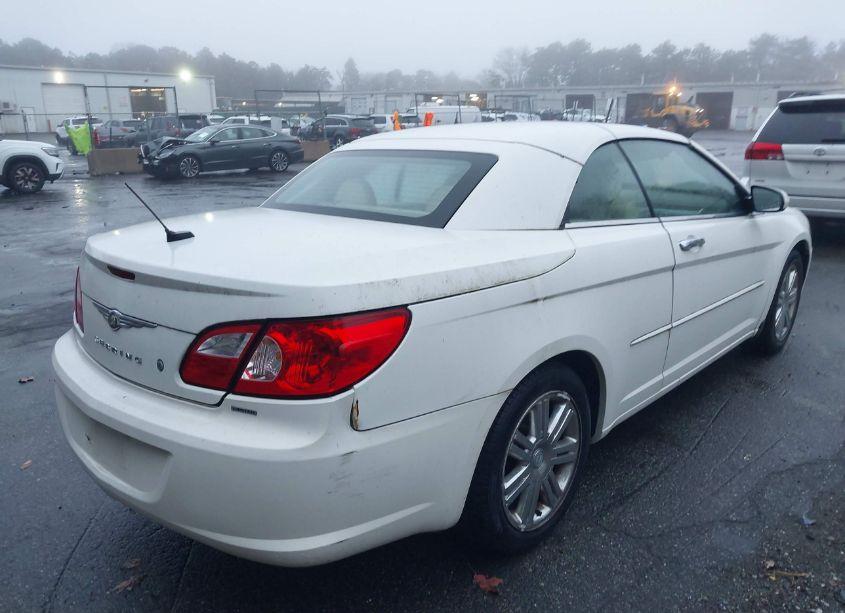 Photo 4 of 2008 Chrysler Sebring LIMITED (VIN 1C3LC65M08N256502)