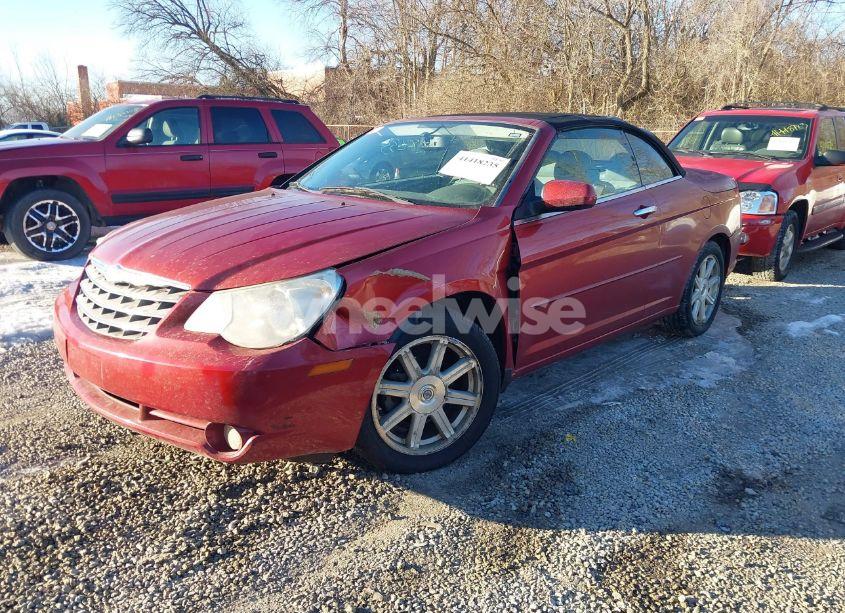 Photo 2 of 2008 Chrysler Sebring LIMITED (VIN 1C3LC65M28N273107)