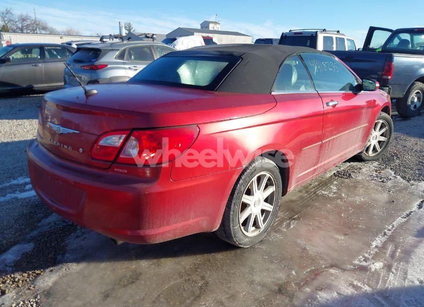 Photo 4 of 2008 Chrysler Sebring LIMITED (VIN 1C3LC65M28N273107)