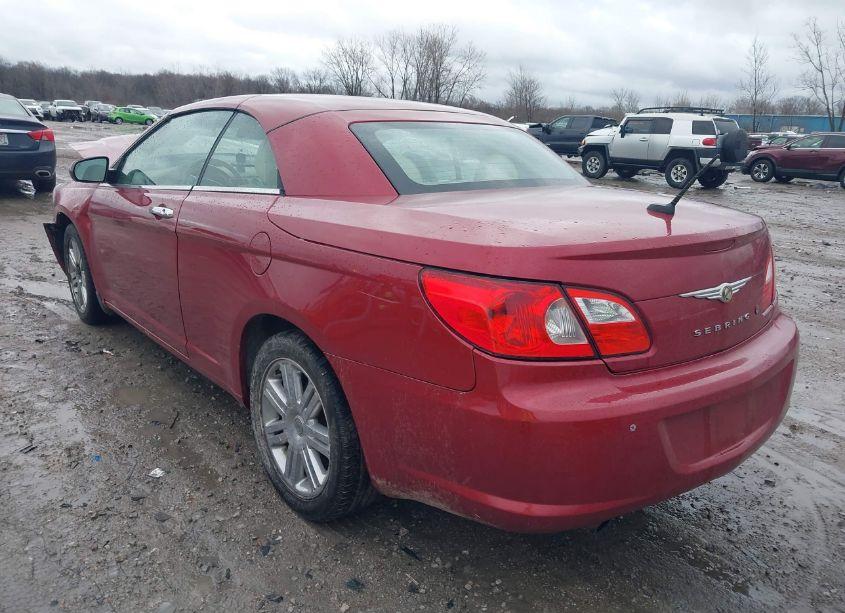 Photo 3 of 2008 Chrysler Sebring LIMITED (VIN 1C3LC65M38N124933)