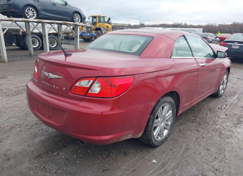 Photo 4 of 2008 Chrysler Sebring LIMITED (VIN 1C3LC65M38N124933)