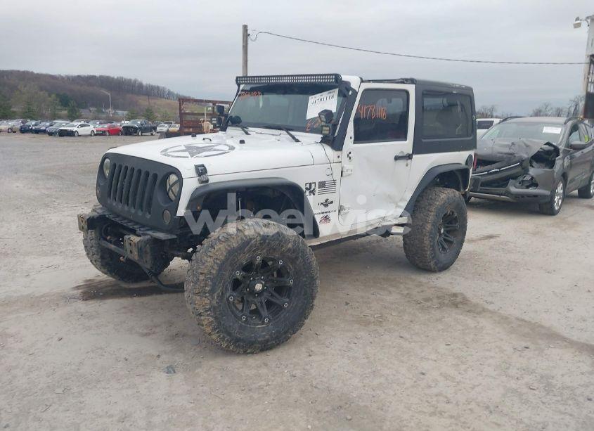 Photo 2 of 2012 Jeep Wrangler SPORT (VIN 1C4AJWAG0CL289478)