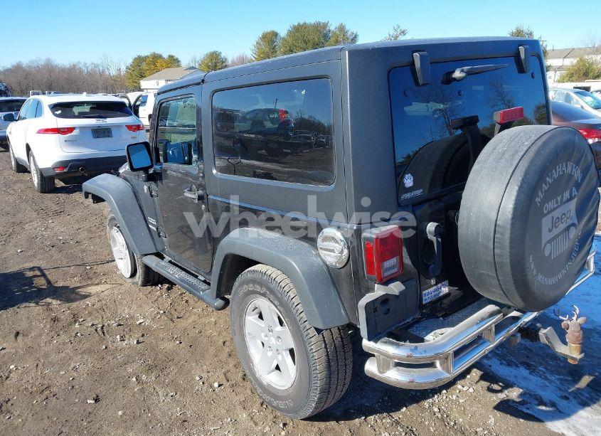 Photo 3 of 2013 Jeep Wrangler SPORT (VIN 1C4AJWAG0DL521398)