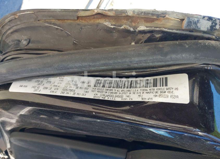 Photo 9 of 2013 Jeep Wrangler SPORT (VIN 1C4AJWAG0DL645039)