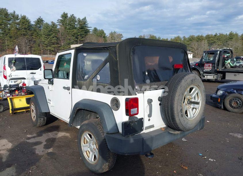 Photo 3 of 2013 Jeep Wrangler SPORT (VIN 1C4AJWAG0DL645056)