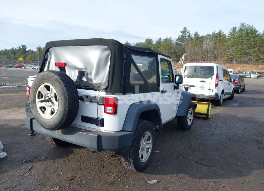 Photo 4 of 2013 Jeep Wrangler SPORT (VIN 1C4AJWAG0DL645056)