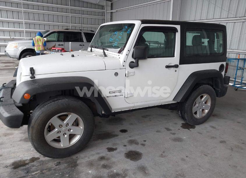 Photo 2 of 2013 Jeep Wrangler SPORT (VIN 1C4AJWAG0DL655053)